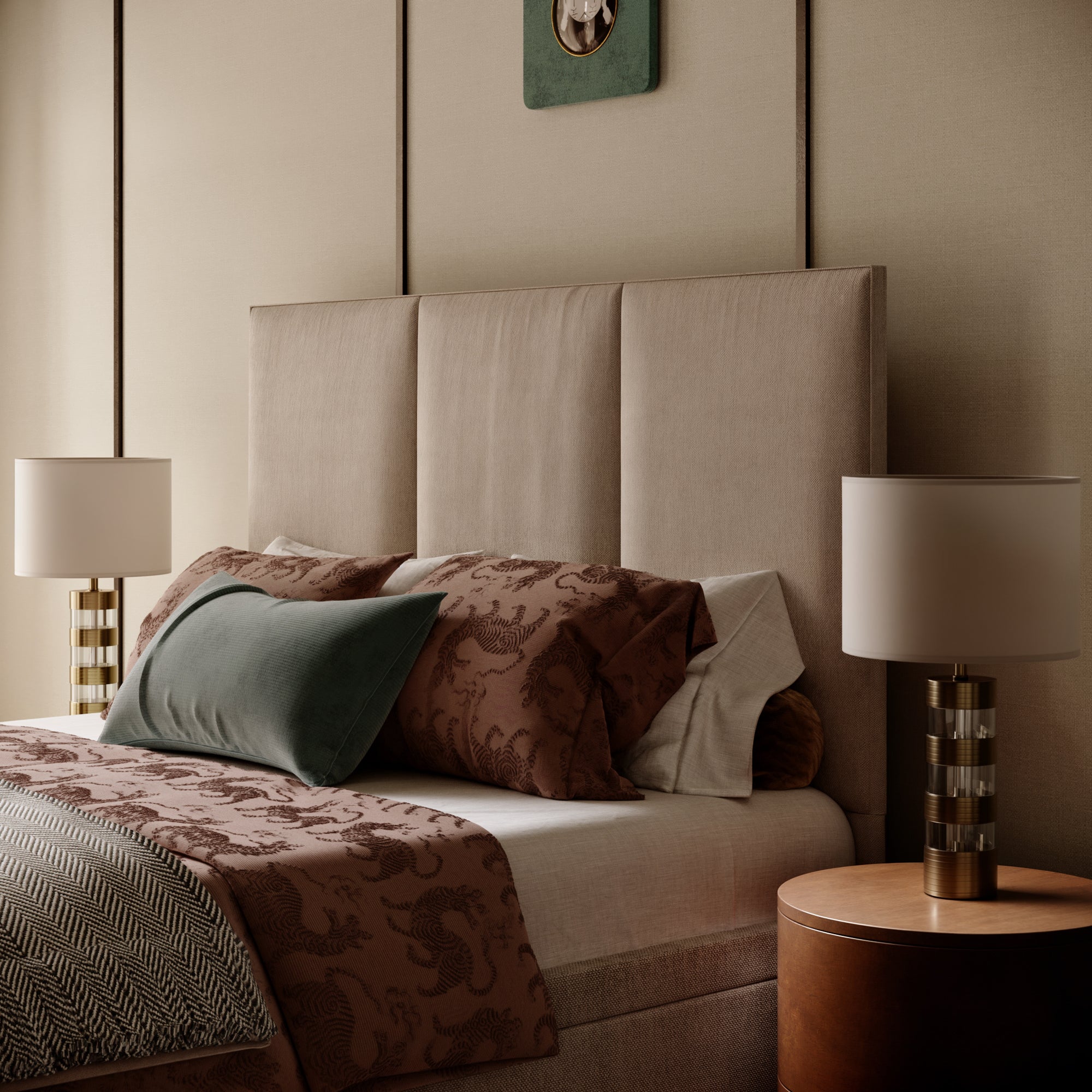 double bed headboards uk